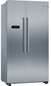 Серебристый двухкамерный холодильник Bosch KAN93VL30R