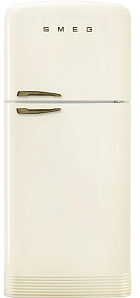 Бежевый холодильник Smeg FAB50RCRB5