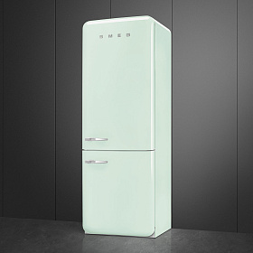 Зелёный холодильник Smeg FAB38RPG5 фото 4 фото 4