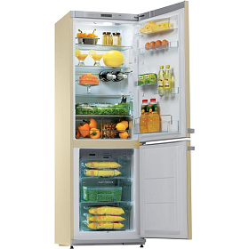 Холодильник кремового цвета Snaige RF 34 NG (Z1DA26)