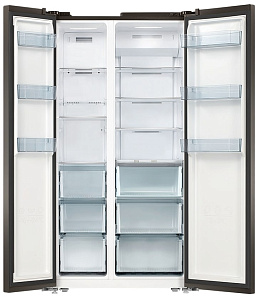 Большой широкий холодильник Korting KNFS 91817 GB фото 4 фото 4