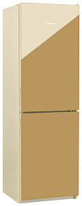 Двухкамерный холодильник Норд NRB 119 NF 542 золотое стекло