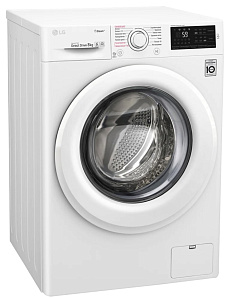 Белая стиральная машина LG F4M5TS3W фото 2 фото 2