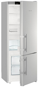 Серебристые двухкамерные холодильники Liebherr Liebherr CUsl 2915 фото 4 фото 4