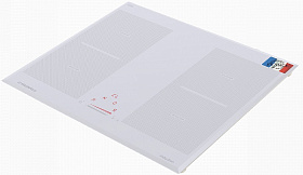 Белая 4-х конфорочная варочная панель Maunfeld MVI59.2FL-WH фото 3 фото 3