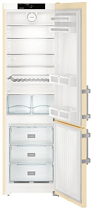Двухкамерный холодильник цвета слоновой кости Liebherr CNbe 4015 фото 2 фото 2