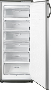 Маленький серебристый холодильник ATLANT М 7184-060 фото 2 фото 2