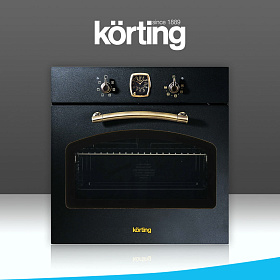 Чёрный электрический духовой шкаф Korting OKB 460 RN фото 3 фото 3