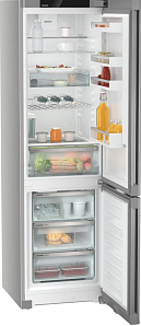Серебристый холодильник Liebherr CNsfd 5743