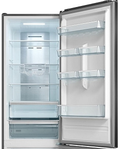 Двухкамерный холодильник ноу фрост Korting KNFC 62017 X фото 3 фото 3