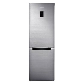 Серый холодильник Samsung RB 30J3200 SS/WT