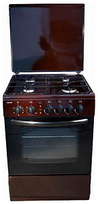Газовая плита Cezaris ПГ 3100-08 (Ч) коричневый