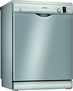 Серебристая посудомоечная машина Bosch SMS25AI01R