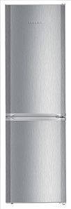 Серебристые двухкамерные холодильники Liebherr Liebherr CUel 3331
