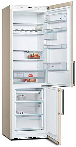 Бежевый холодильник с зоной свежести Bosch KGE39AK32R фото 2 фото 2
