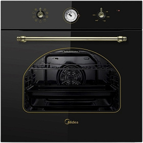 Классический духовой шкаф чёрного цвета Midea MO 58100 RGB-B
