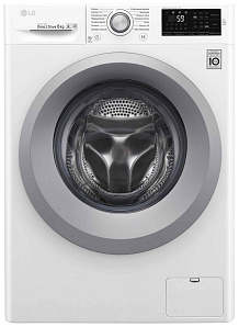Белая стиральная машина LG F 2J5NN4W