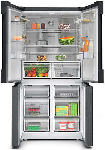 Широкий холодильник с нижней морозильной камерой Bosch KFN96AXEA фото 2 фото 2
