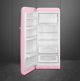 Тихий холодильник для студии Smeg FAB28LPK5 фото 2 фото 2