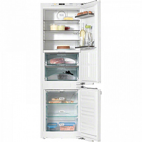 Встраиваемый двухкамерный холодильник Miele KFN 37682 iD