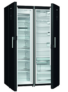 Холодильник Горенье черного цвета  Gorenje R 6192 LB фото 3 фото 3