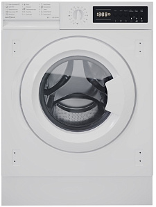 Встраиваемая стиральная машина под раковину Krona KALISA 1400 8K WHITE