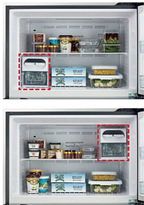 Двухкамерный холодильник Hitachi R-V 542 PU7 PWH фото 4 фото 4