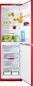Красный холодильник ATLANT ХМ 6025-030 фото 3 фото 3