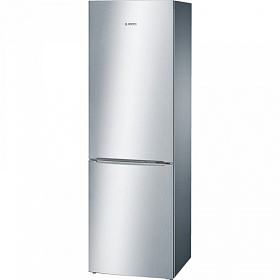 Серебристый холодильник Bosch KGN 36NL13R