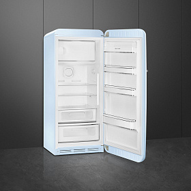 Низкий двухкамерный холодильник Smeg FAB28RPB5 фото 2 фото 2