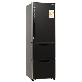 Японский холодильник  HITACHI R-SG37BPUGBK