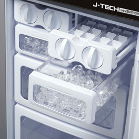 Холодильник с ледогенератором Sharp SJGX98PRD фото 3 фото 3