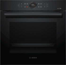 Чёрный электрический духовой шкаф Bosch HBC872DC1S