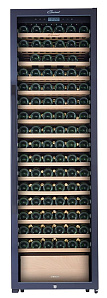 Узкий высокий винный шкаф LIBHOF GR-183 black фото 2 фото 2