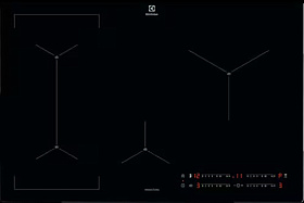 Черная индукционная варочная панель Electrolux EIS82449C